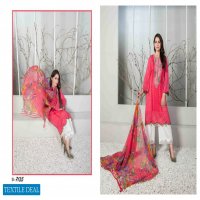 Tawakkal Eshal Lawn Print Embroidered Chiffon Dupatta Pakistani Suits