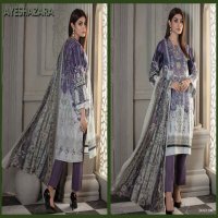Ayesha Zara Vol-1 Wholesale Karachi Print Pure Cotton Dress Material