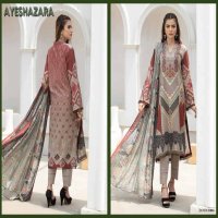 Ayesha Zara Vol-1 Wholesale Karachi Print Pure Cotton Dress Material