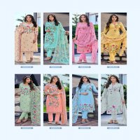 Anokhi Vol-2 Wholesale Cambric Cotton Designer Work Dress Material