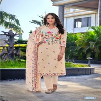 Anokhi Vol-2 Wholesale Cambric Cotton Designer Work Dress Material
