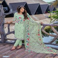 Anokhi Vol-2 Wholesale Cambric Cotton Designer Work Dress Material