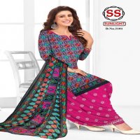 SSC Sunlight Wholesale Pure Cotton Printed Dress Material