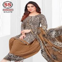 SSC Sunlight Wholesale Pure Cotton Printed Dress Material