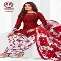 SSC Sunlight Wholesale Pure Cotton Printed Dress Material