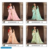 Ronisha Shringar Wholesale Fancy Casual Indian Sarees