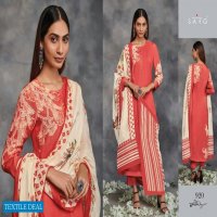 Sarg Raagini Wholesale Muslin Silk Hand Work Salwar Suits