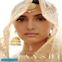 Varsha Nivanshi Wholesale Viscose Organza Embroidered Salwar Suits