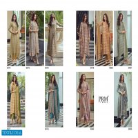 PRM Vogue Vol-5 Wholesale Pure Muslin Viscose With Neck Work Salwar Suits