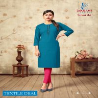 Lakhani Sinorita Wholesale Pure Cotton Stitched Kurtis