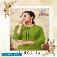 Lakhani Sinorita Wholesale Pure Cotton Stitched Kurtis