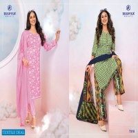 Deeptex Miss India Vol-73 Wholesale Pure Cotton Printed Dress Material