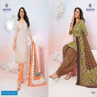 Deeptex Miss India Vol-73 Wholesale Pure Cotton Printed Dress Material