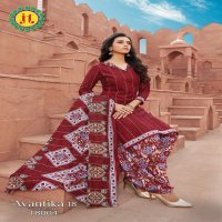JT Avantika Vol-18 Wholesale Patiyala Special Cotton Printed Dress Material