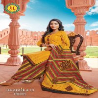 JT Avantika Vol-18 Wholesale Patiyala Special Cotton Printed Dress Material