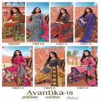 JT Avantika Vol-18 Wholesale Patiyala Special Cotton Printed Dress Material
