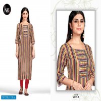 INK 9 Swequnce Vol-1 Wholesale Heavy Reyon Hand Work Long Kurtis