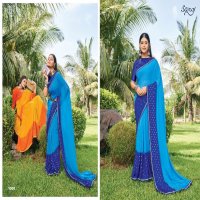 Saroj Kanishka Wholesale Gerogette Ethnic Saree Catalogs