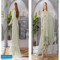 Schick Jazmin Semi Stitched Luxury Chiffon Original Pakistani Suits