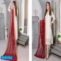 Schick Jazmin Semi Stitched Luxury Chiffon Original Pakistani Suits