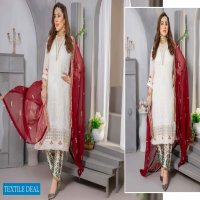 Schick Jazmin Semi Stitched Luxury Chiffon Original Pakistani Suits