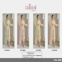 ZARQASH PRESENT MEHAK D NO 2130 GEORGETTE PAKISTANI DESIGNER SUITS