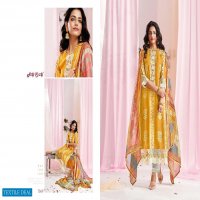 Jay Vijay New And Now Vol-5 Wholesale Pure Moga Silk Daman Work Salwar Suits
