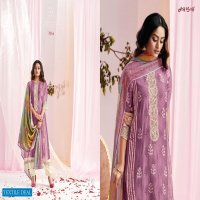 Jay Vijay New And Now Vol-5 Wholesale Pure Moga Silk Daman Work Salwar Suits