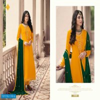 Tanishk Fashion Royal Silk Vol-13 wholesale French Crape Work Salwar Kameez