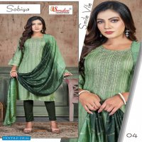 Smylee Sobiya Wholesale Full Stitched 3 Piece Salwar Kameez