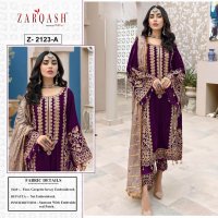 Zarqash Mirha Z-2123 Colour Wholesale Pakistani Concept Suits