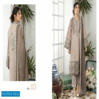 Adans Libas Marwa Embroidered Unstitched Lawn Pakistani Salwar Suits