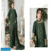 Adans Libas Marwa Embroidered Unstitched Lawn Pakistani Salwar Suits