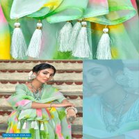 AMANTRAN BY KASHVI CREATION ORGANZA SILK DESIGNER FANCY SAREES