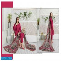 Tawakkal Saiqa Lawn Schiffli Embroidered Fancy Dupatta Pakistani Suits