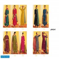 Jay Vijay Naveli Wholesale Pure Moga Silk With Hand Work Salwar Suits