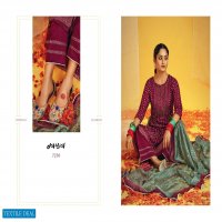 Jay Vijay Naveli Wholesale Pure Moga Silk With Hand Work Salwar Suits