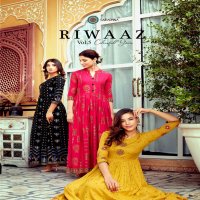 Aradhna Riwaaz Vol-5 Wholesale Anarkali Long Kurtis