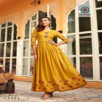 Aradhna Riwaaz Vol-5 Wholesale Anarkali Long Kurtis