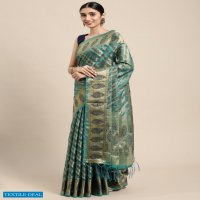 Krishna Fashion Natasha Wholesale Organza Ruch Pallu Indian Sarees