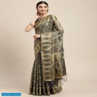 Krishna Fashion Natasha Wholesale Organza Ruch Pallu Indian Sarees