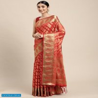 Krishna Fashion Natasha Wholesale Organza Ruch Pallu Indian Sarees
