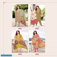 Radhika Cotton Kudi Vol-4 Wholesale Kurti With Pant And Dupatta Catalogs