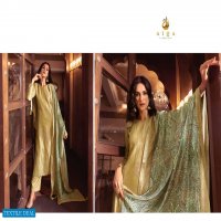 AIQA Safinaz Wholesale Pure Bembrg Russian Art Silk With Work Salwar Suits