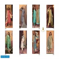 AIQA Safinaz Wholesale Pure Bembrg Russian Art Silk With Work Salwar Suits