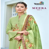 Vardan Meera Vol-1 Wholesale Full Stitched Kurti Pant And Dupatta