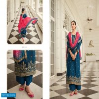 LT Nitya Bandhani Vol-3 wholesale Dola Jacquard With Work Salwar Suits
