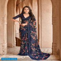 Kashvi Shraddha Wholesale Georgette With Work Blouse Sarees