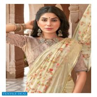 Kashvi Shraddha Wholesale Georgette With Work Blouse Sarees