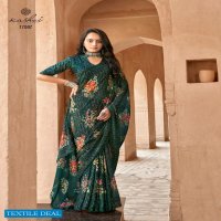 Kashvi Shraddha Wholesale Georgette With Work Blouse Sarees